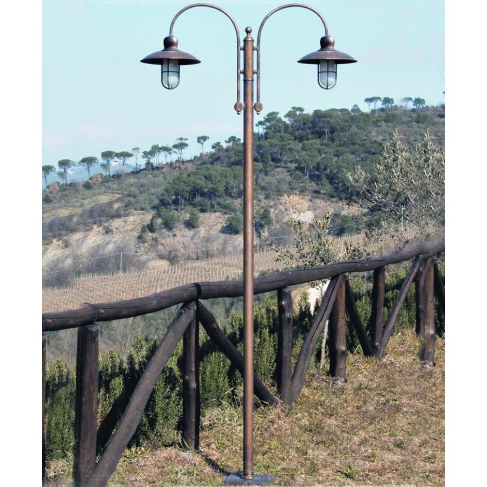 mosadzny svietnik stojaci zahradny lampa mediteransky venkovsky klasicky toskansky toscana rustikalny elegantny kvalitny exterierovy lampa ip44 chraneny vila osvetlenie.jpg